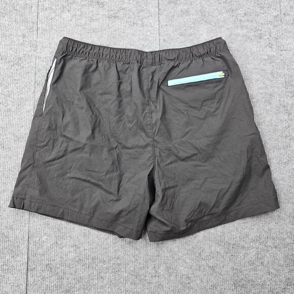 Chubbies Shorts Mens XL 5" Gray Quick Dry Unlined Stretch Drawstring Athleisure - Picture 6 of 6